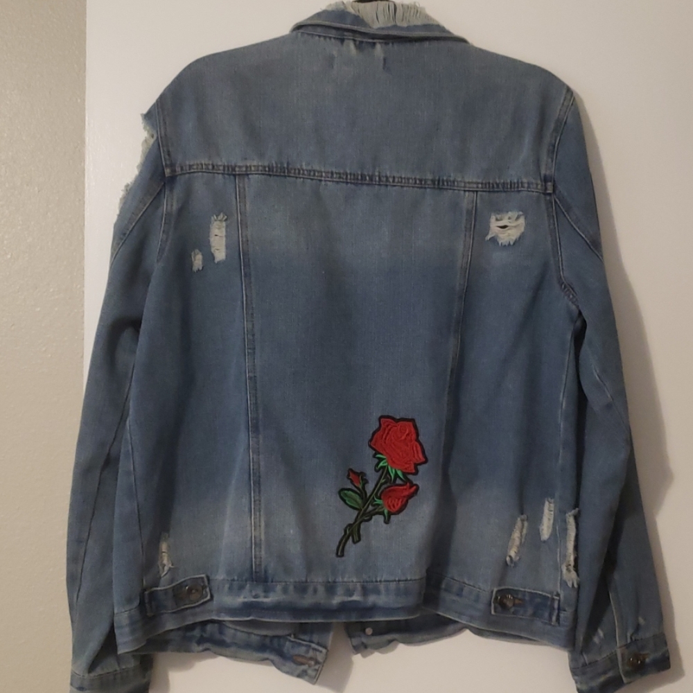 Rose Jean Jacket